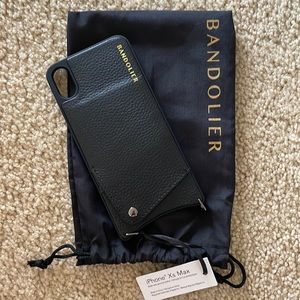BANDOLIER iPhone XS Max case in black